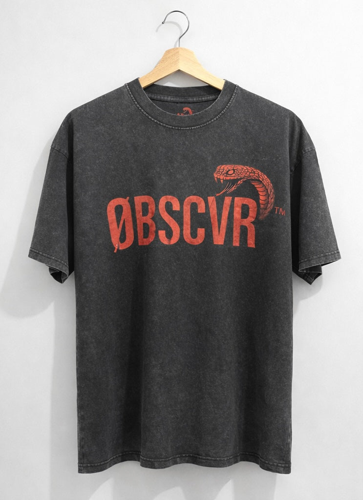 the hidden fang tee (washed oversized)