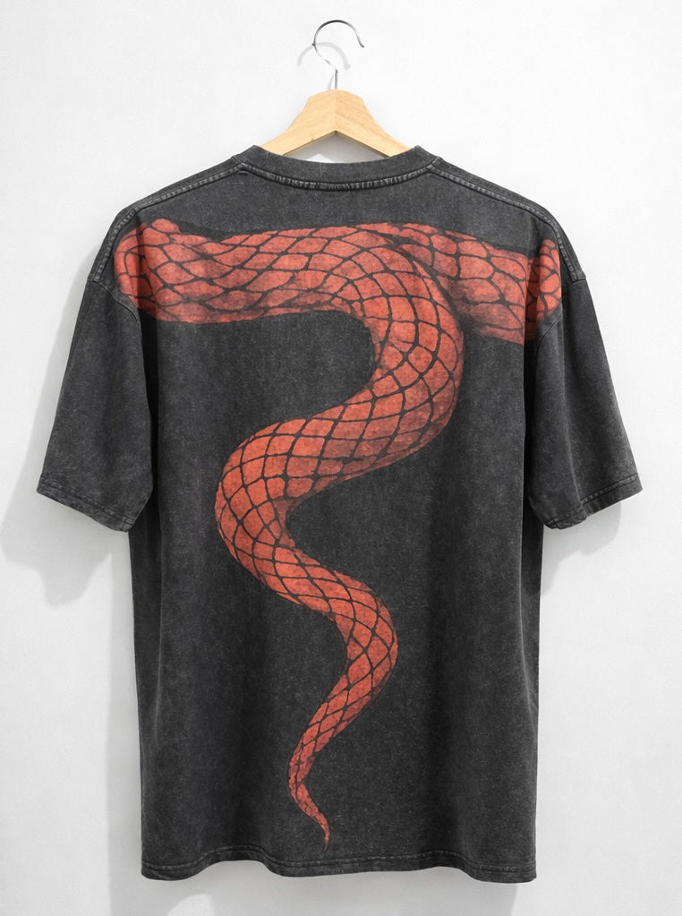 the hidden fang tee (washed oversized)