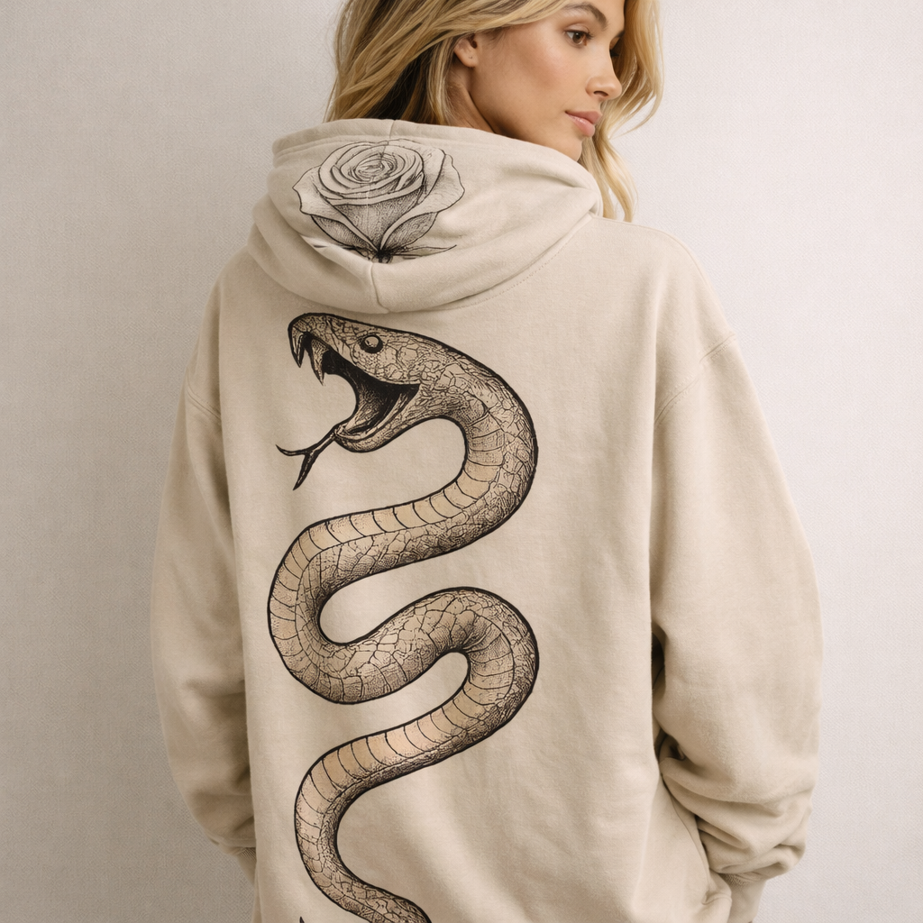 THE VEIL OF THE SERPENT WOMEN'S HOODIE